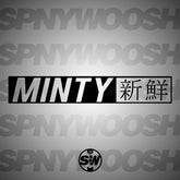 Minty Fresh Japanese decal
